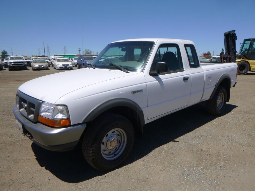 2000 Ford Ranger Extra Cab Pickup Truck