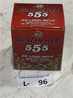 Winchester 22LR Ammo 555rds