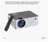 T Q9 FHD Video Projector 1080P 3500 Lumens