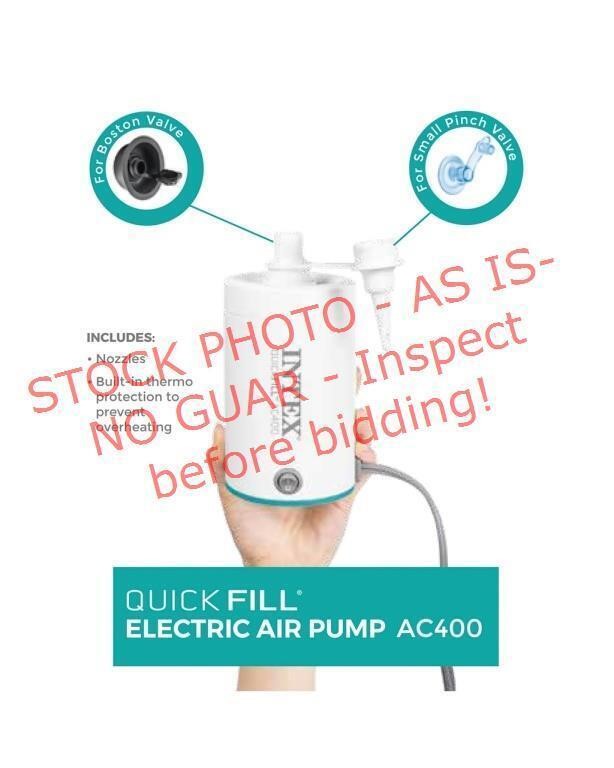 Intex quick-fill electric pump