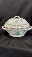 Herend Chinese Bouquet Green, Tureen with branch