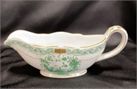 Herend Chinese Bouquet Green, Gravy/Sauce Boat, ho