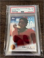 2016 topps Simone Biles Bronze Rookie PSA 8