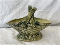 Vintage McCoy Basket Planter