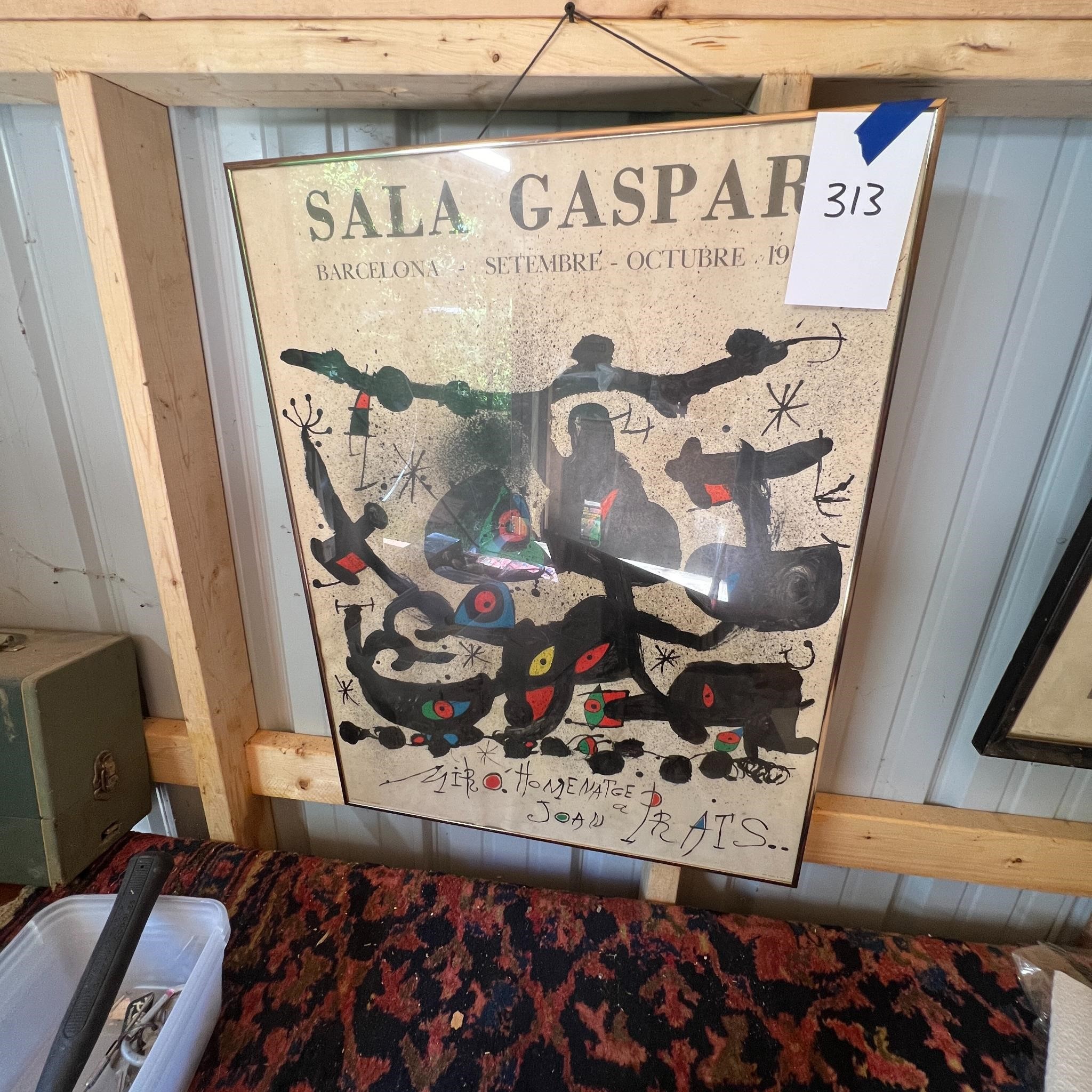 Joan Miro Homenatge A Joan Prats Poster Print