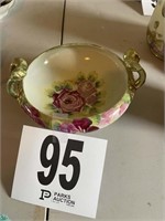 Vintage hand painted dish