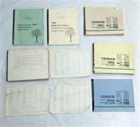 Lot Of 9 Census Of Eglin County books