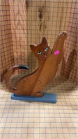 Wooden cat