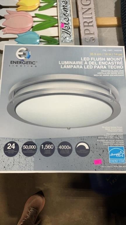 LED flush mount light