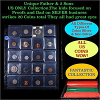 Unique Father & 2 Sons US ONLY Collection,The kids