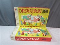 2 Vintage 1965 Operation Board Games