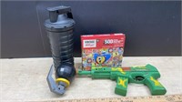 Toy Gun, Grenades & Puzzle
