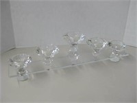 17" Crystal Candle Holder