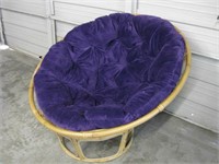 Papasan Chair W/Cushion