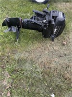 Mercury 9.9 hp outboard motor. Was paired with