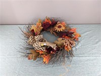 WT Collection Sunflower Wreath (23")