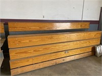 BLEACHER APPROX 10 FOOT 11 INCH