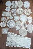 Lot Of 26 Lace Doilies