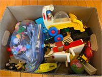 Large Box Of Toys, Some Vintage.