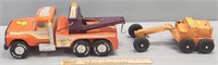 Nylint Tow Truck & Structo Grader Toys Lot