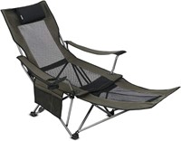OUTDOOR LIVING SUNTIME Camping Chair with Footrest