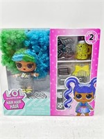 New LOL Surprise Hair Dolls, Series 2 with 10
