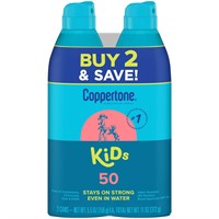Coppertone Kids Sunscreen Spray 2pk AZ2