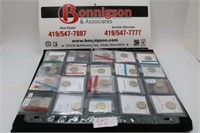 Sheets of 30 Roosevelt Dimes - Proof & Unc. Proof