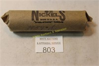 Roll of (40) Jefferson Nickels - 1959d