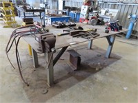 Steel Fabricated Work Bench 2400x1250mm