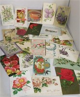 Collection of 25 Early/Antique Postcards