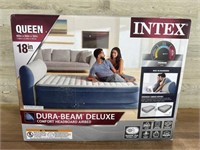 Intex queen air bed untested but appears factory