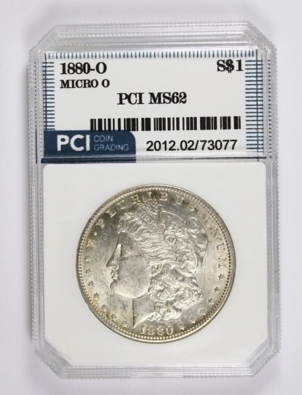 1880-O MORGAN SILVER DOLLAR