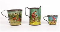 Early Litho Child's Cups