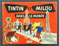 Jeu Tintin et Milou dans le monde (1960)