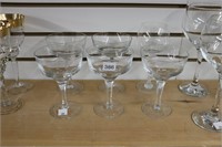 6 STEMWARE GLASSES