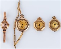 Jewelry Vintage Lot of Ladies Watches Elgin +
