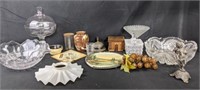 Large Selection of Vintage Items and Glassware