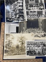 Vintage School class photo lot