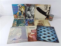 Vinyles: Janis Joplin, Led Zep, The Who