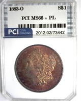 1883-O Morgan MS66+ PL LISTS $4350