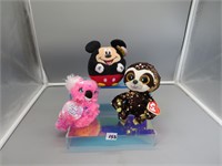 Plush Toys including Beanie and Disney