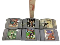 Nintendo 64 games:  NBA Courtside Kobe Bryant,