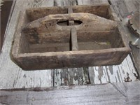 old wood box