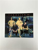 Autograph COA Van Halen CD