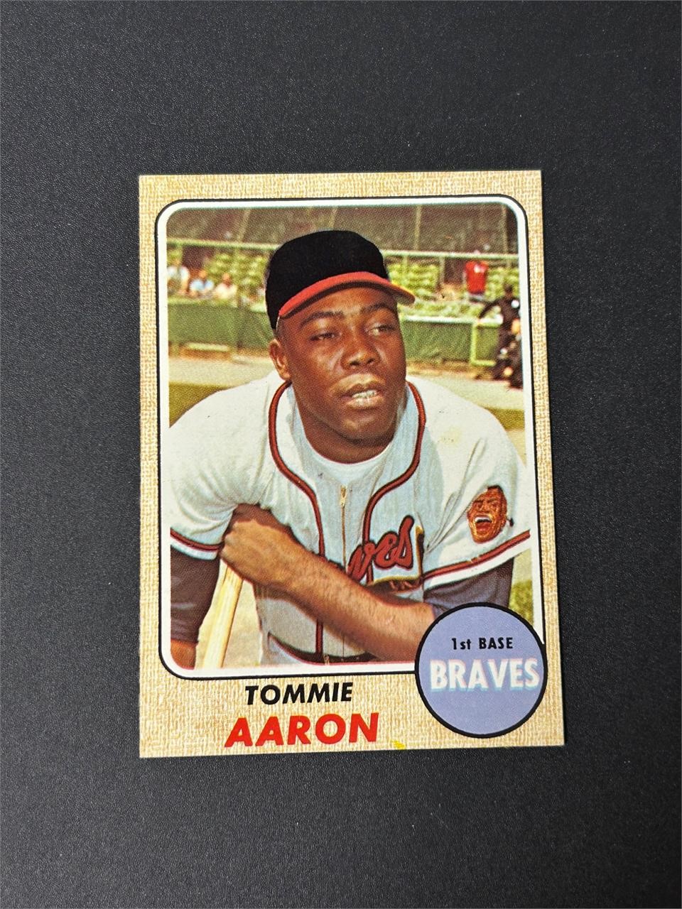 1968 Topps Tommie Aaron #394