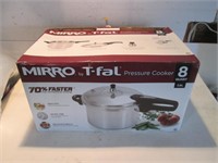 NEW  MIRRO BY T-FAL 8 QUART PRESSURE COOKER