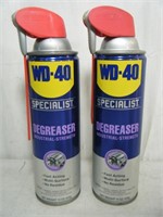 2 new WD~40 Specialist Degreaser