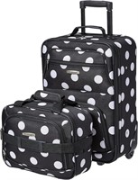 Rockland F102 2-Pc Medium Luggage Set