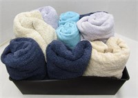 Tub of Shop/Bath Towels